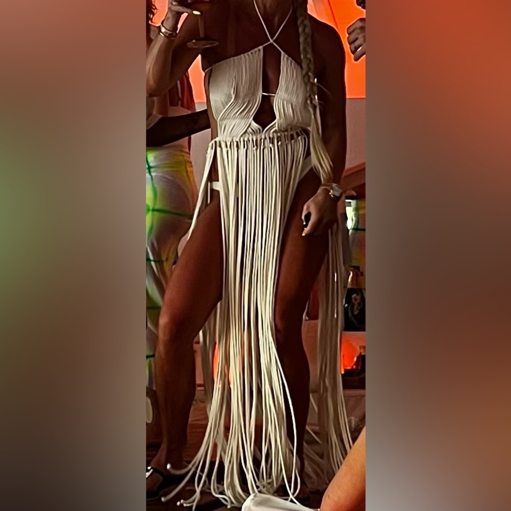 Halter Maxi Dress/ Cover up